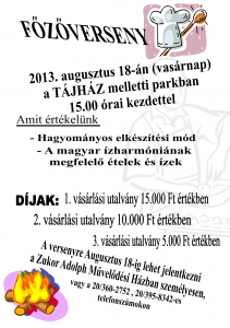 Ricse 2013.08.18. főzőverseny