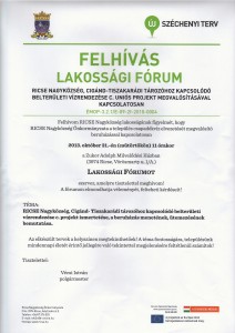 ricse lakossági fórum 2013.10.31