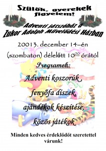 Ricse_Adventi_jatszohaz 2013.12.