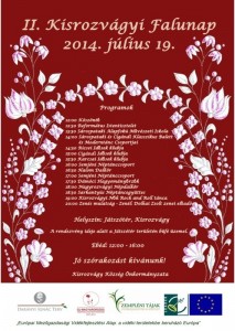 Kisrozvágy_Falunap_Plakát_2014_július_19.