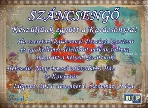 2014_12_06_cigánd_Száncsengő plakát
