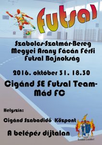 2016_10_31_cigánd_Cigánd SE Futsal Team