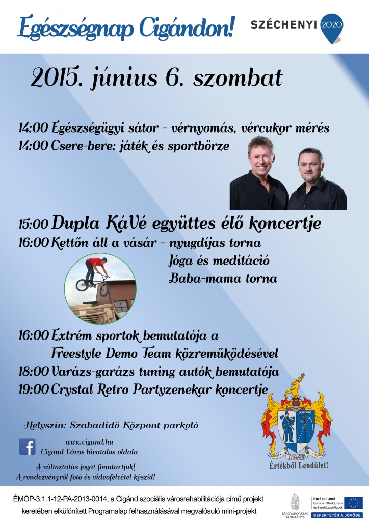 Egészségnap Cigándon!