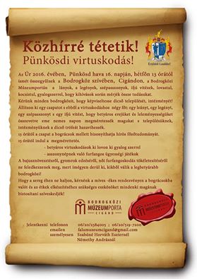 Pünkösdi virtuskodás