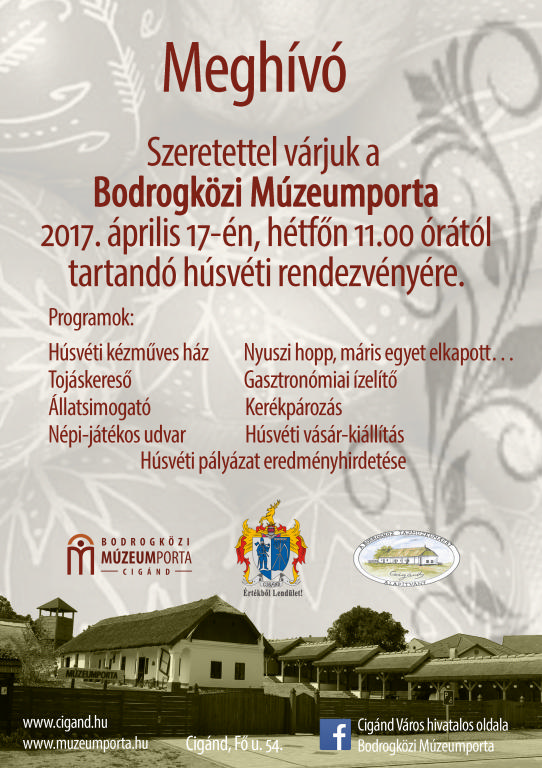 Húsvét a Bodrogközi Múzeumportán