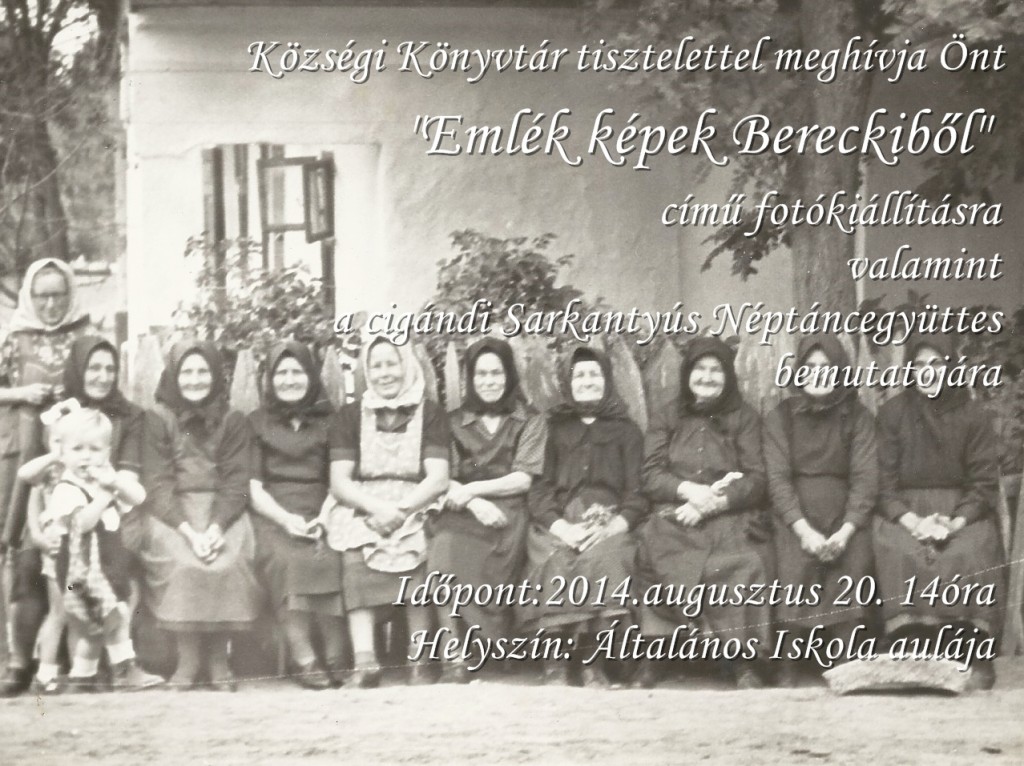 Emlék képek Bereckiből