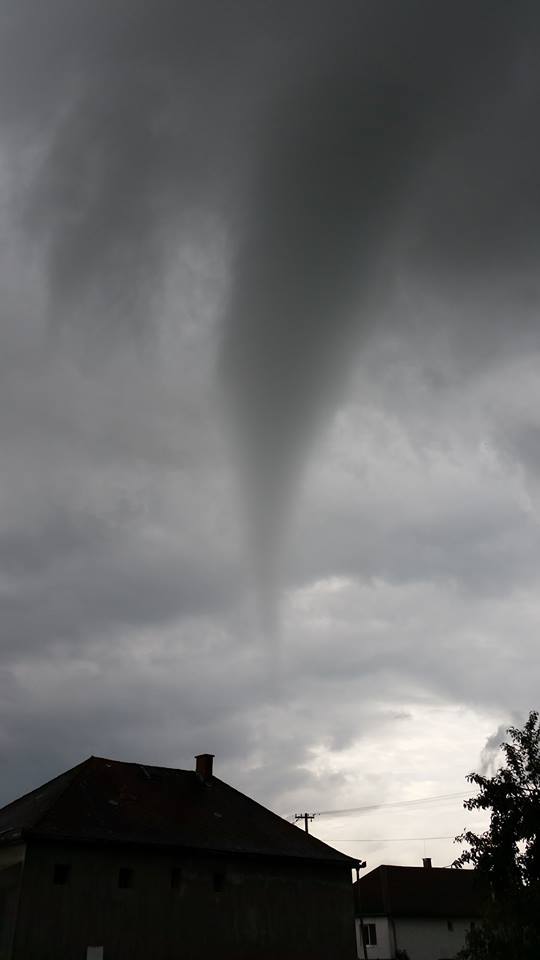 Tornádó Alsóbereckiben