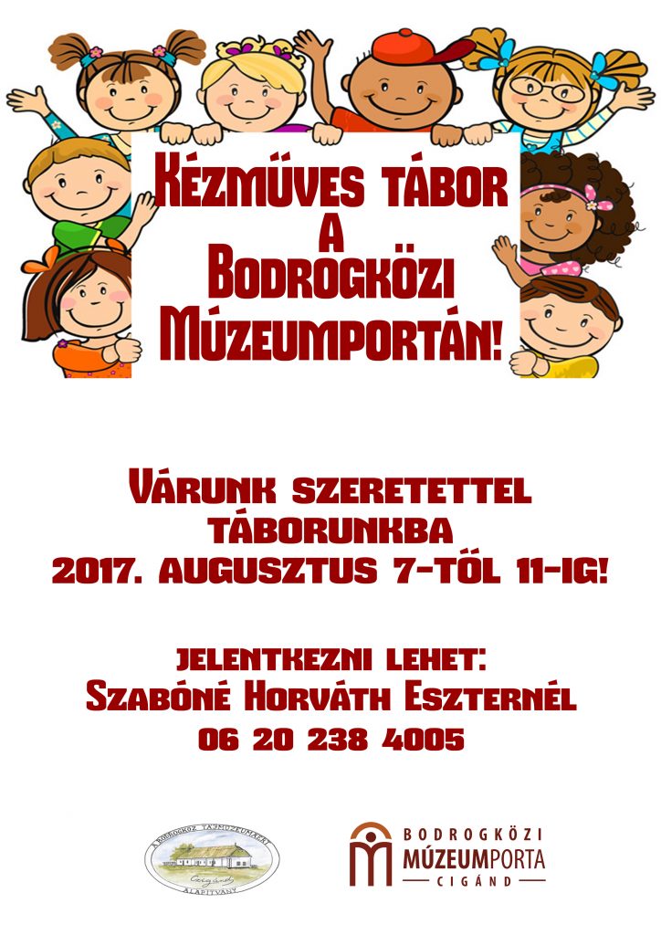 Kézműves tábor a Bodrogközi Múzeumportán