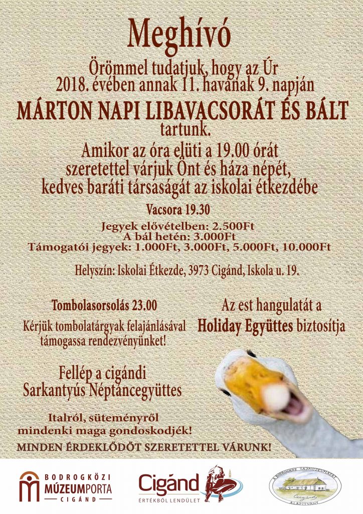 Márton napi libavacsora