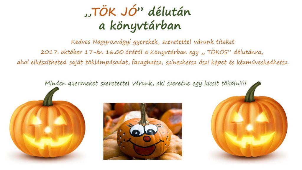 ,, TÖK JÓ" délután a Könyvtárban