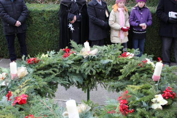 A várakozás harmadik gyertyája is felgyulladt Cigándon